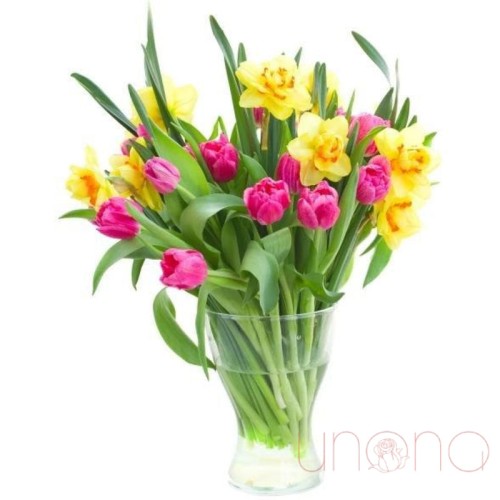 Bright Spring Bouquet (Regular)